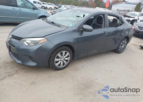2016 Toyota Corolla Le z USA, uszkodzony, nr VIN 2T1BURHE2GC713466